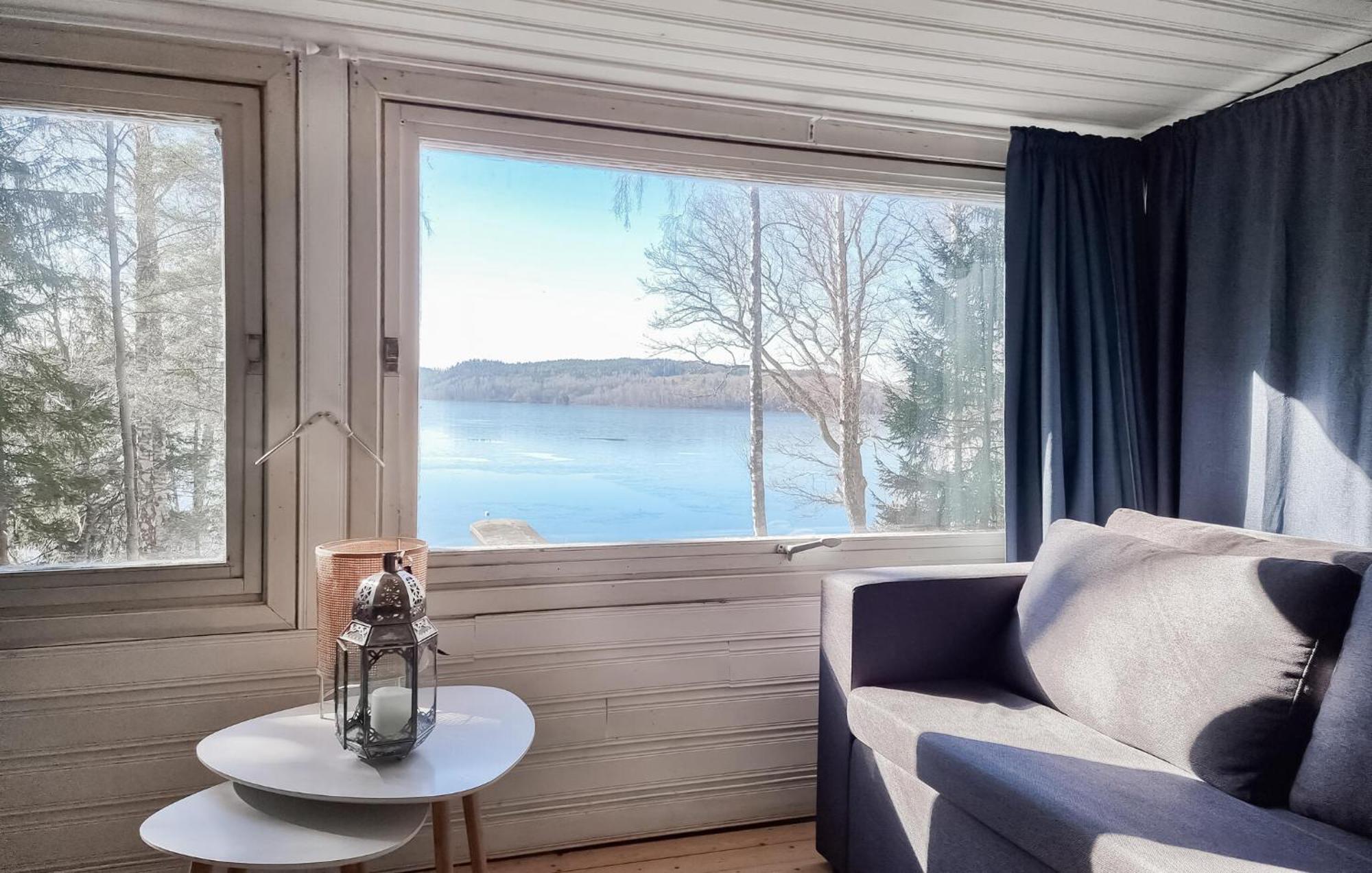 Lovely Home In Alingsas With Lake View Exterior photo